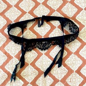 I.D. Sarrieri Black Lace Garter Belt | European Lingerie from Romania si…